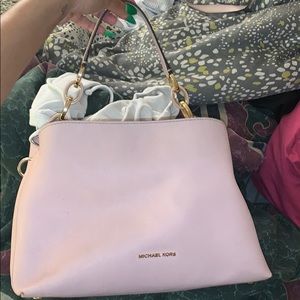 Light pink Michael Kors handbag